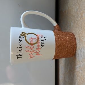 Large "This is my wedding planning mug" mug - EUC